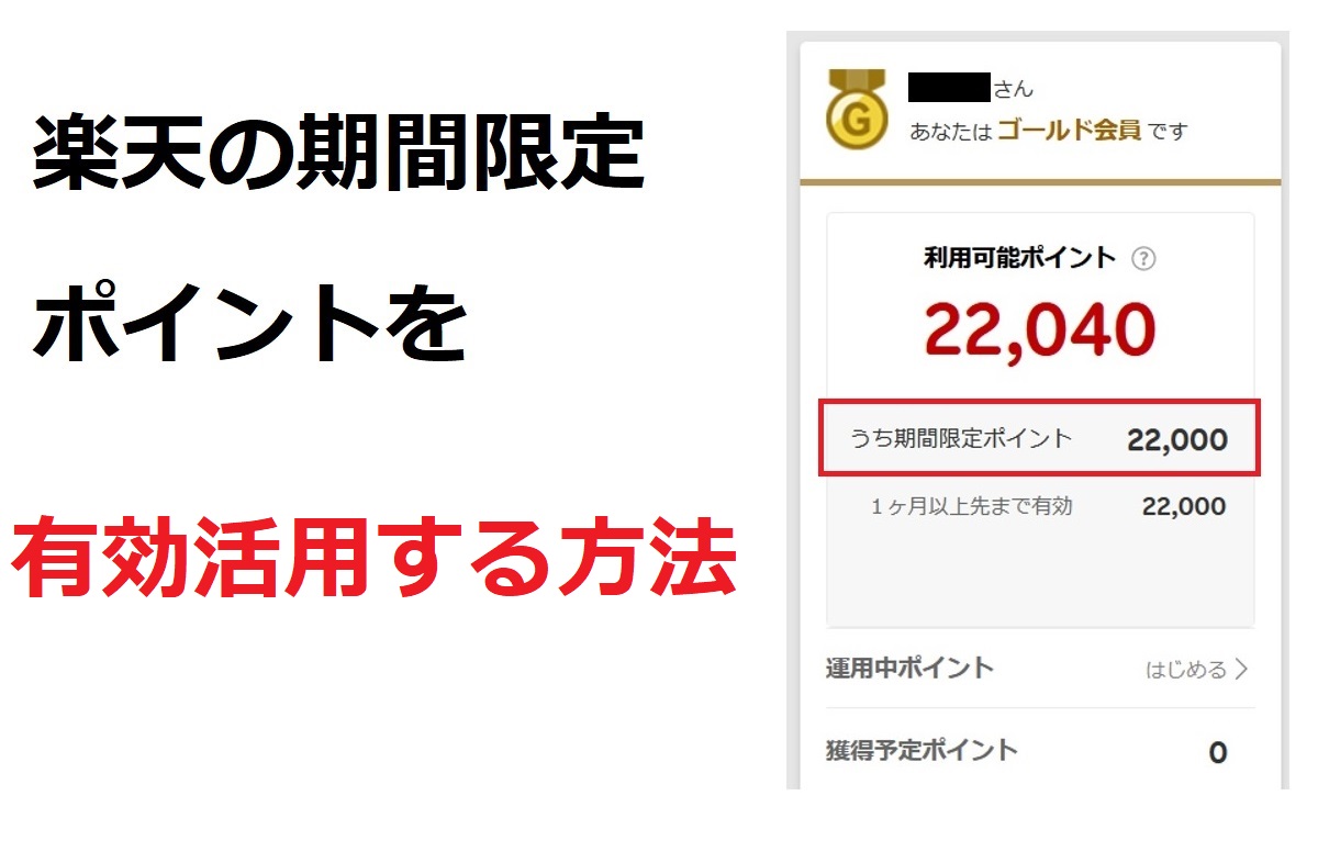 楽天の期間限定ポイントを活用する方法 アル助 Blog